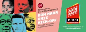 Changemakers Unite - Kick-off Changemakers campagne van 11.11.11 @ Ancienne Belguique - AB